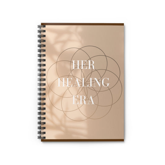 Healing Era Spiral Notebook - Inspirational Journal, Gratitude Journal, Self-Care Notebook, Mindfulness Diary, Wellness Gift